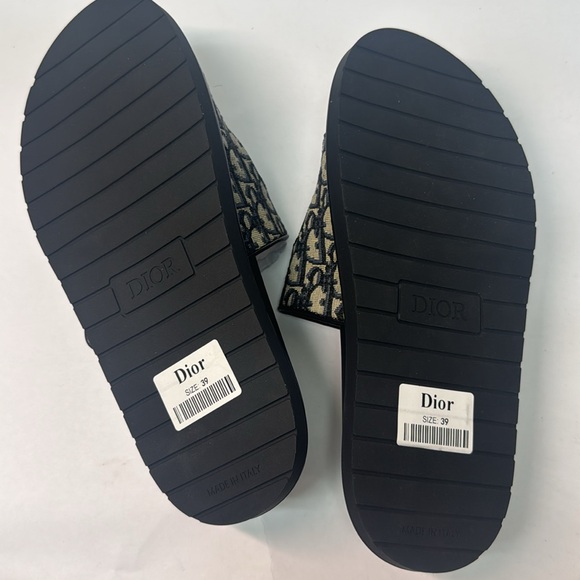New Dior Black Sandals women’s size 9 - Picture 7 of 7